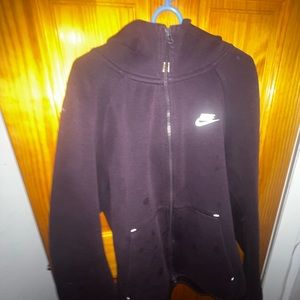 Nike Tech Burgundy Sweatsuit